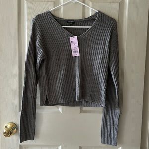 Wild fable grey sweater
